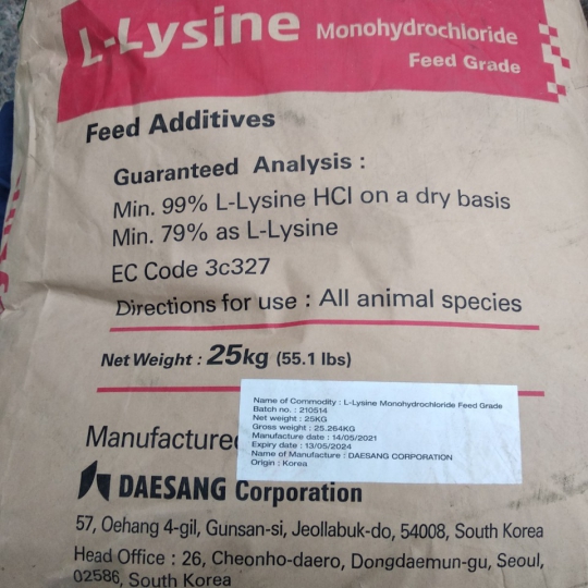 L-Lysine (Feed Grade) - Hàn Quốc